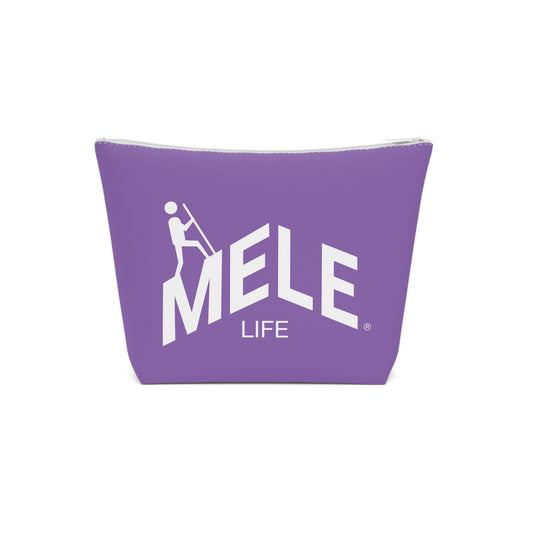 Cosmetic Bag - MELE LIFE logo   (purple)