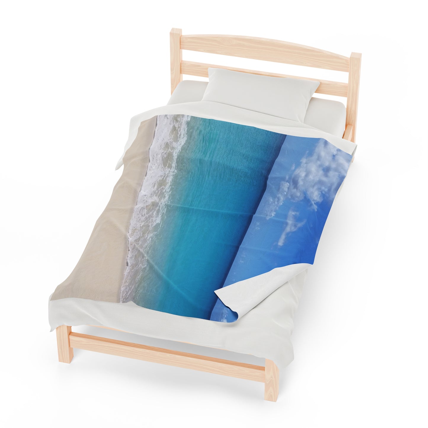 Blanket Velveteen Plush - Mullet Bay (St. Maarten)