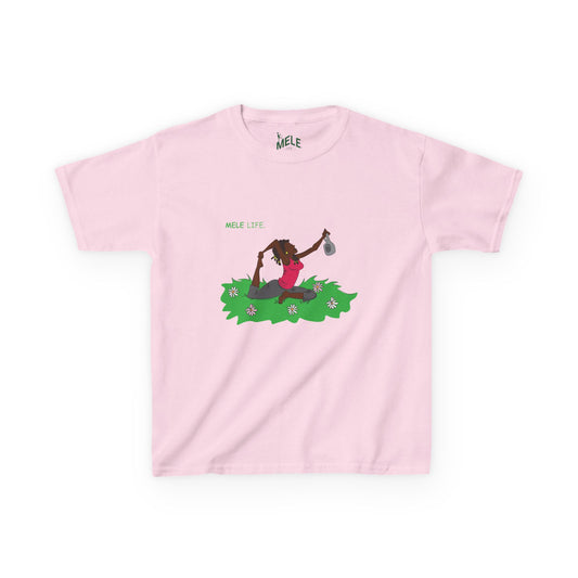 Kids Tee - Yoga Lady 2