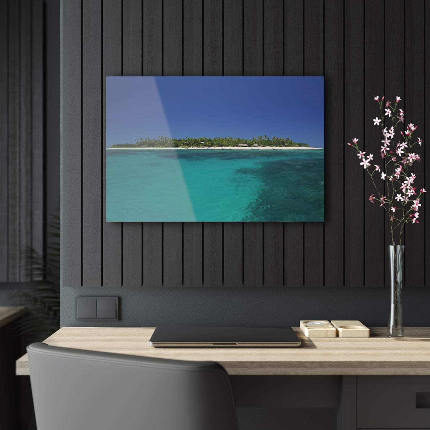 Acrylic Art - Island (Fiji)