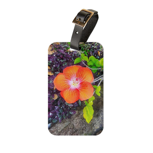 Luggage Tag - Hawaiian Hibiscus Flower
