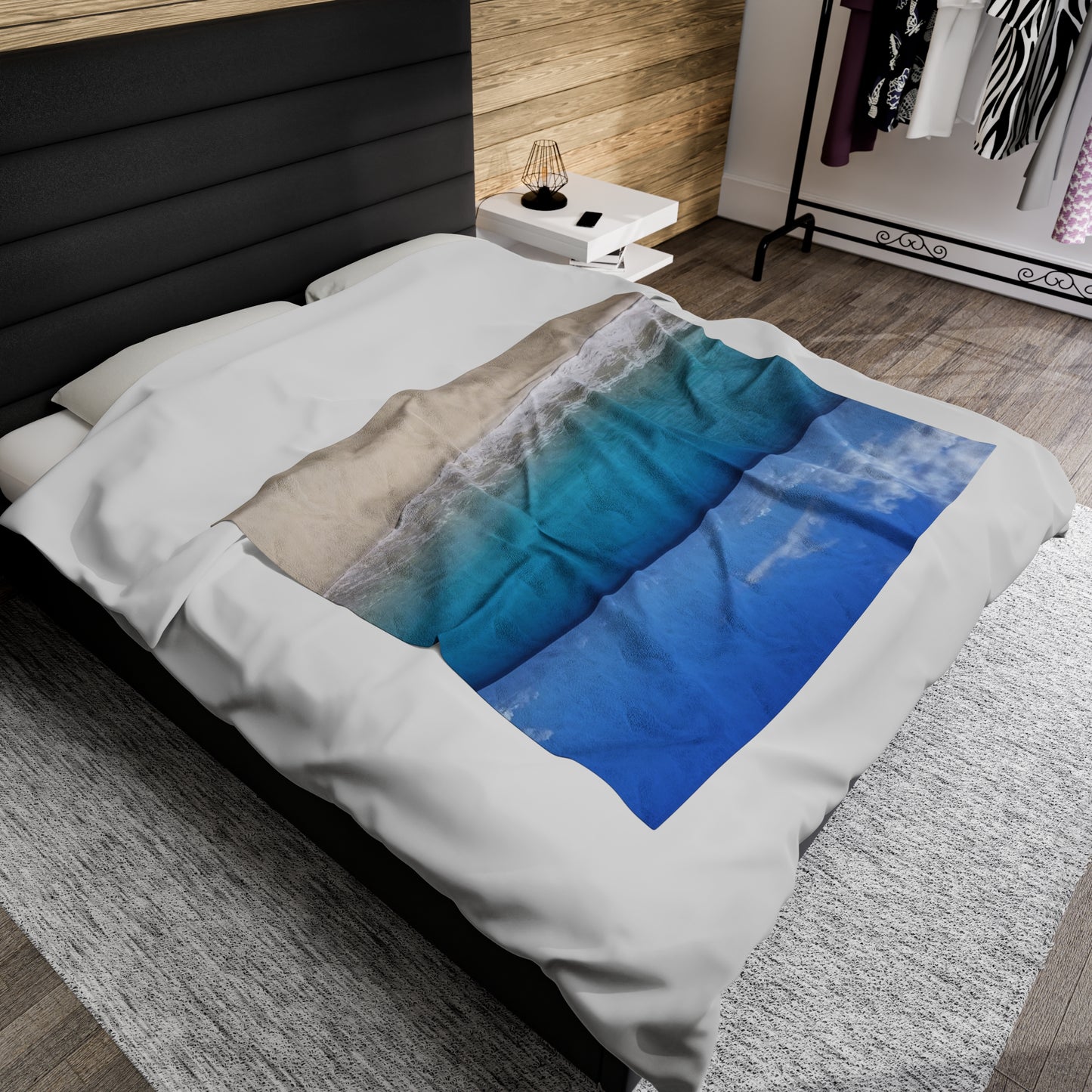 Blanket Velveteen Plush - Mullet Bay (St. Maarten)