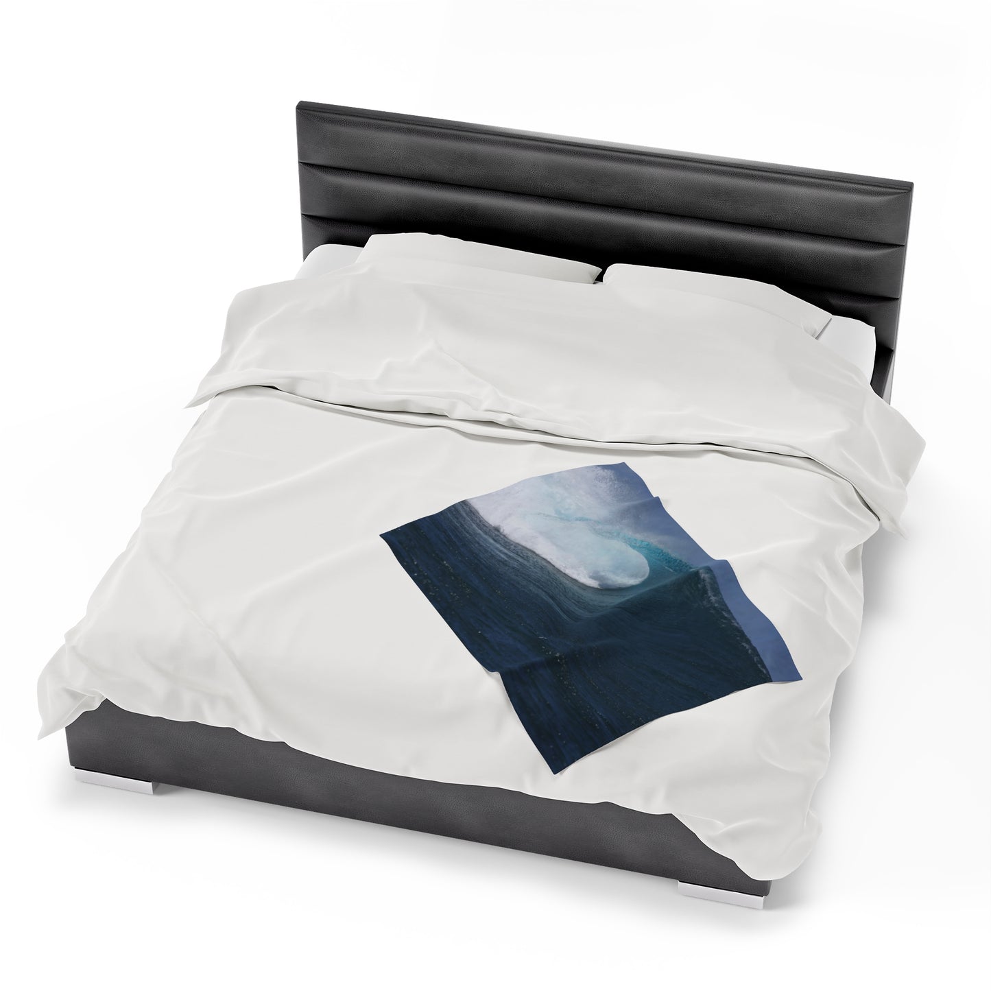 Blanket Velveteen Plush - Wave