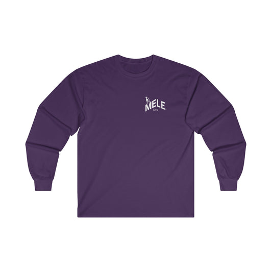 Long Sleeve Tee (unisex) - MELE LIFE  (small image - white)