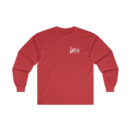 Long Sleeve Tee (unisex) - MELE LIFE  (small image - white)