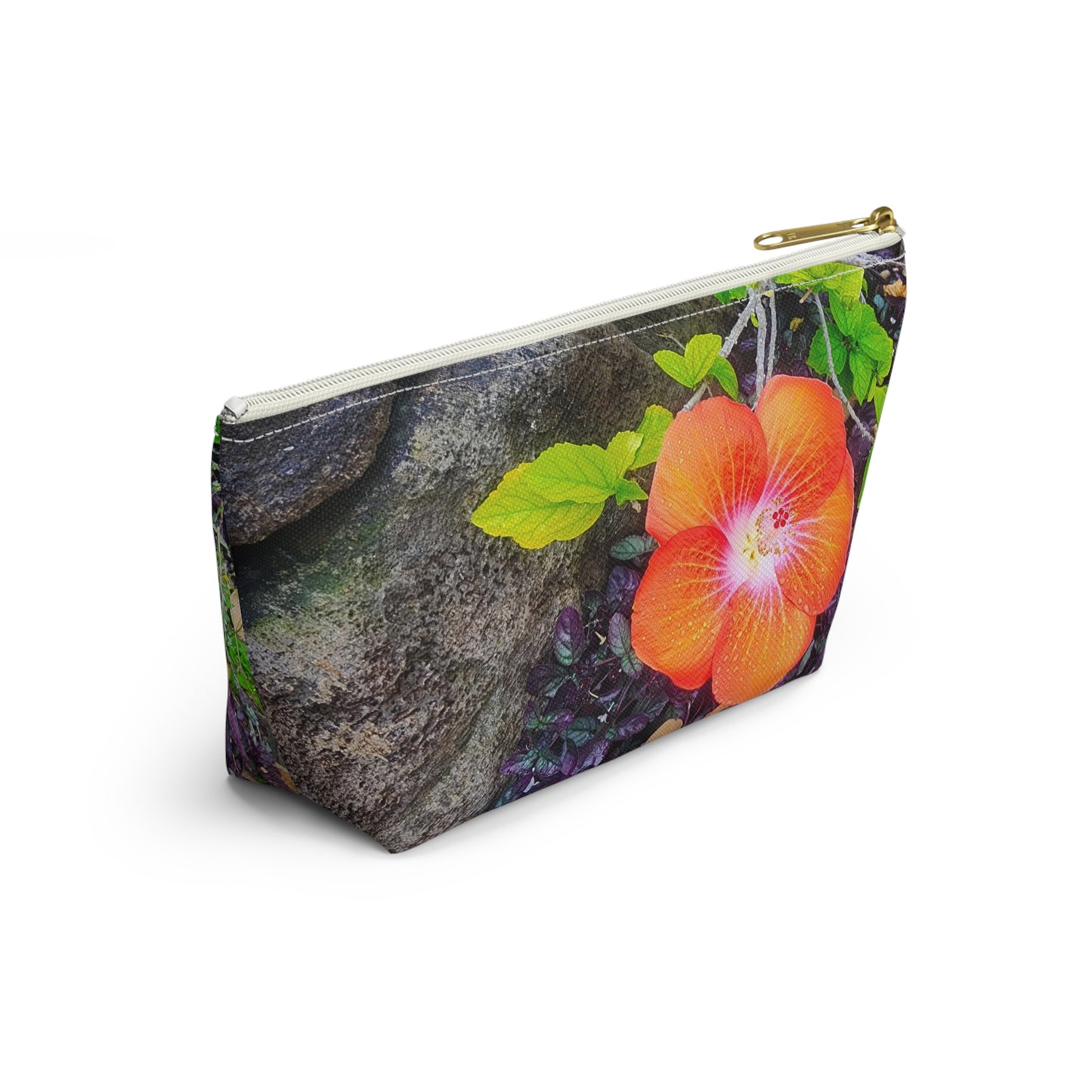 Accessory Pouch - Hawaiian Hibiscus Flower