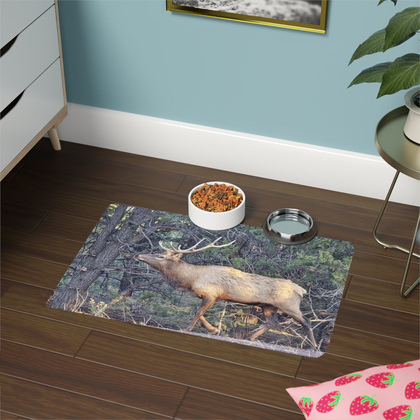 Dog Food Mat - Elk
