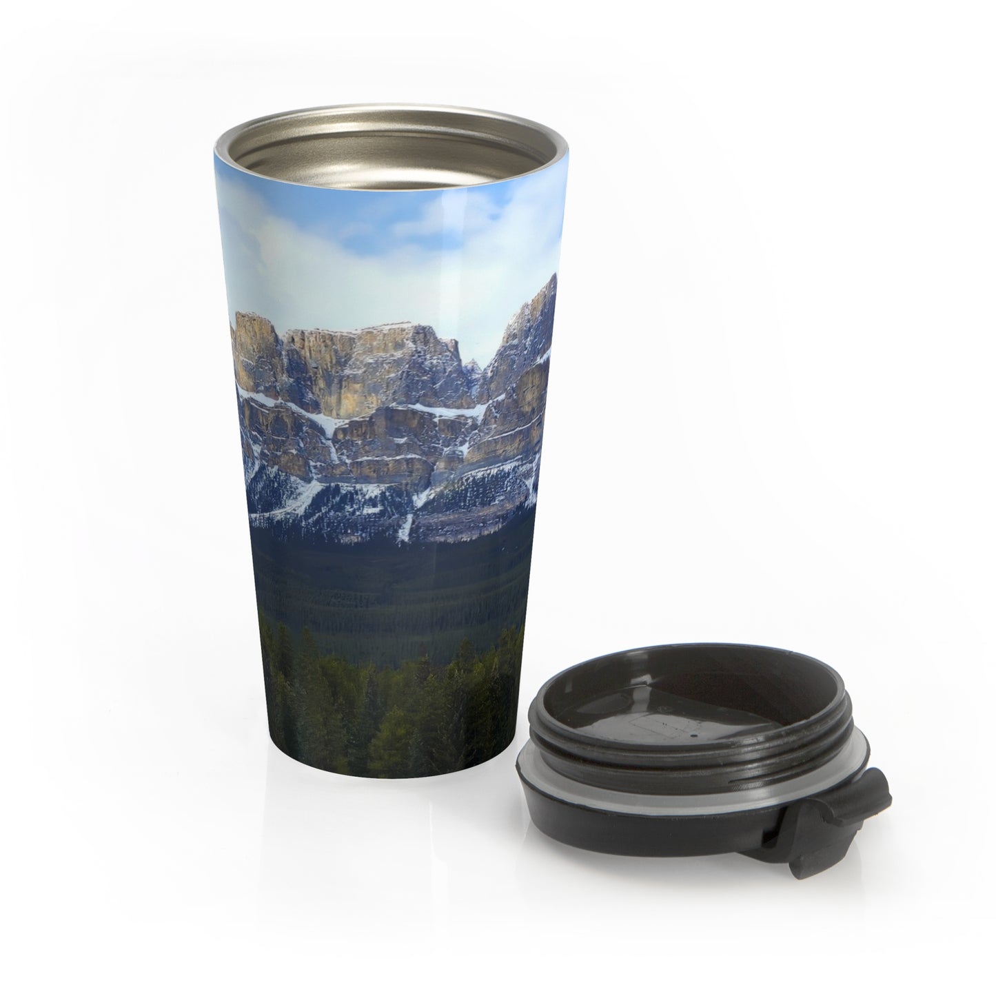 Travel Mug - Castle Mountain in Banff National Park
