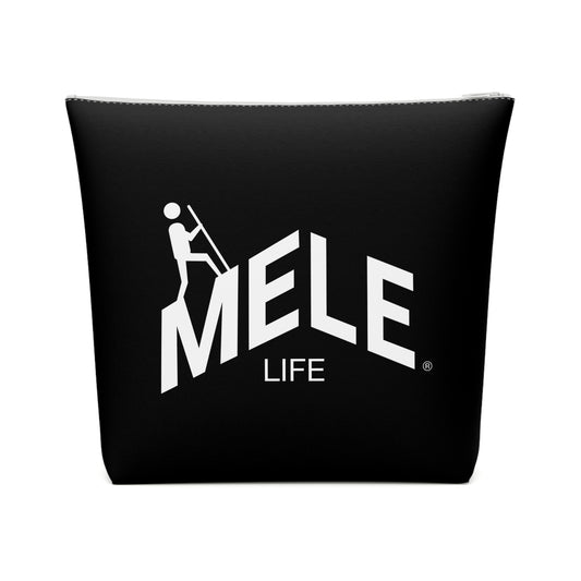 Cosmetic Bag - MELE LIFE logo   (black)