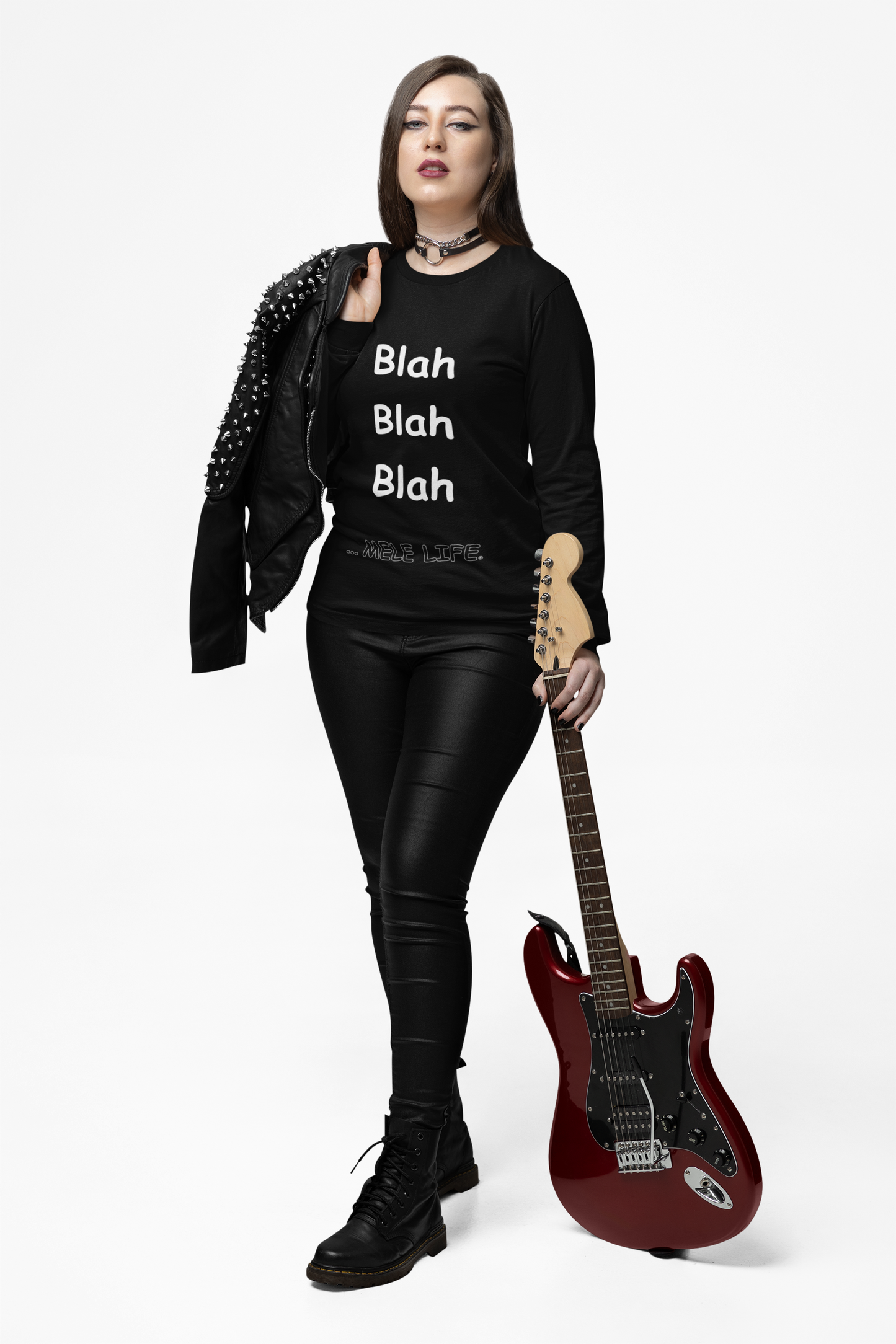 Long Sleeve Tee (Unisex) - Blah Blah Blah