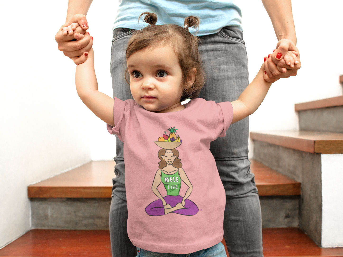 Infant Tee - Yoga Lady 1