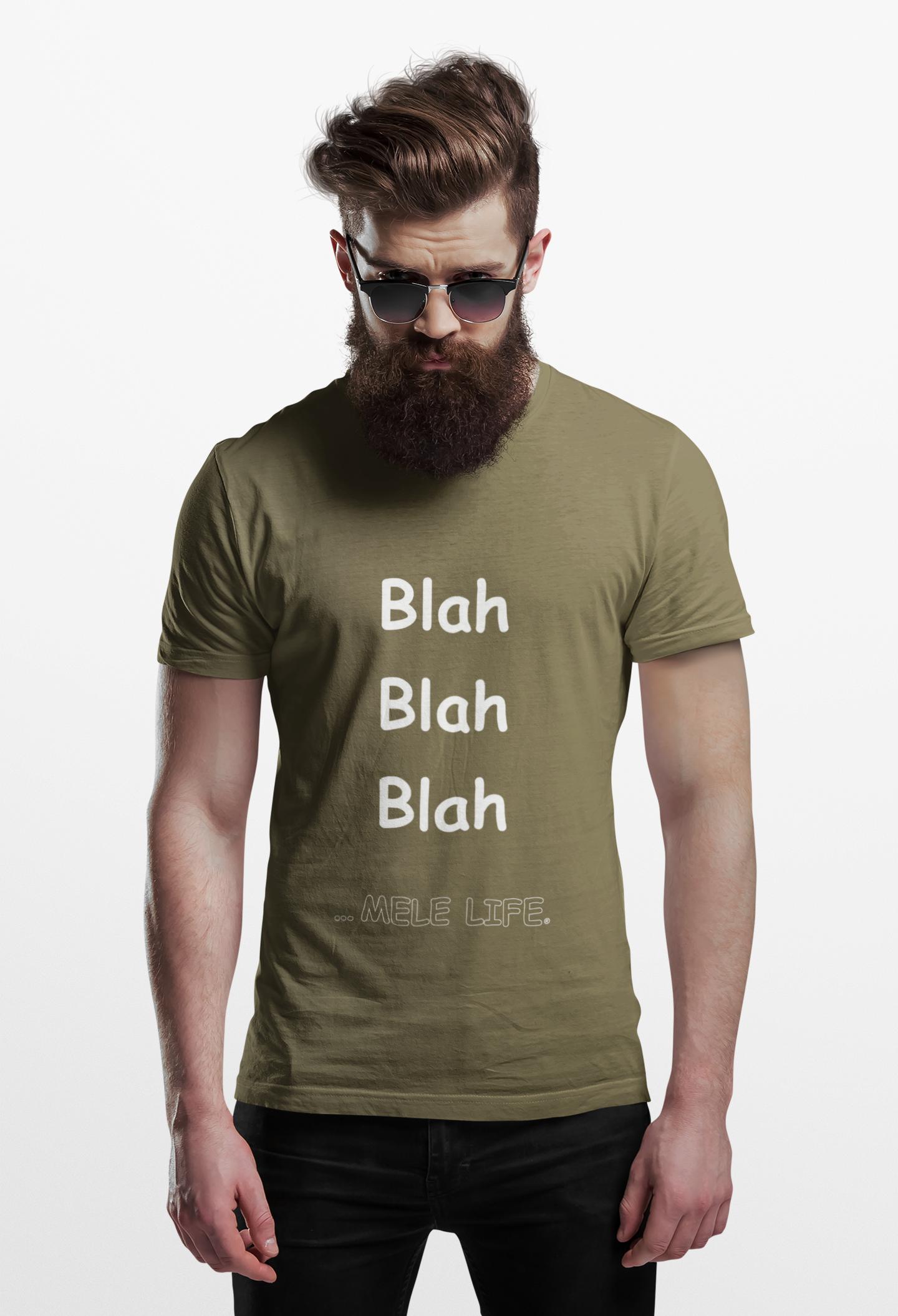 Triblend Tee (unisex) - Blah Blah Blah