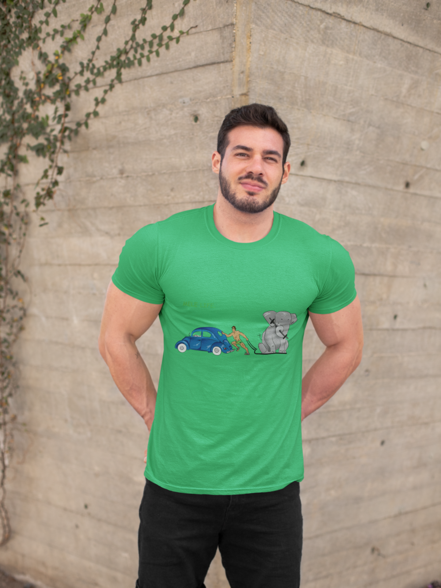 Triblend Tee (unisex) - Strong Brown Man