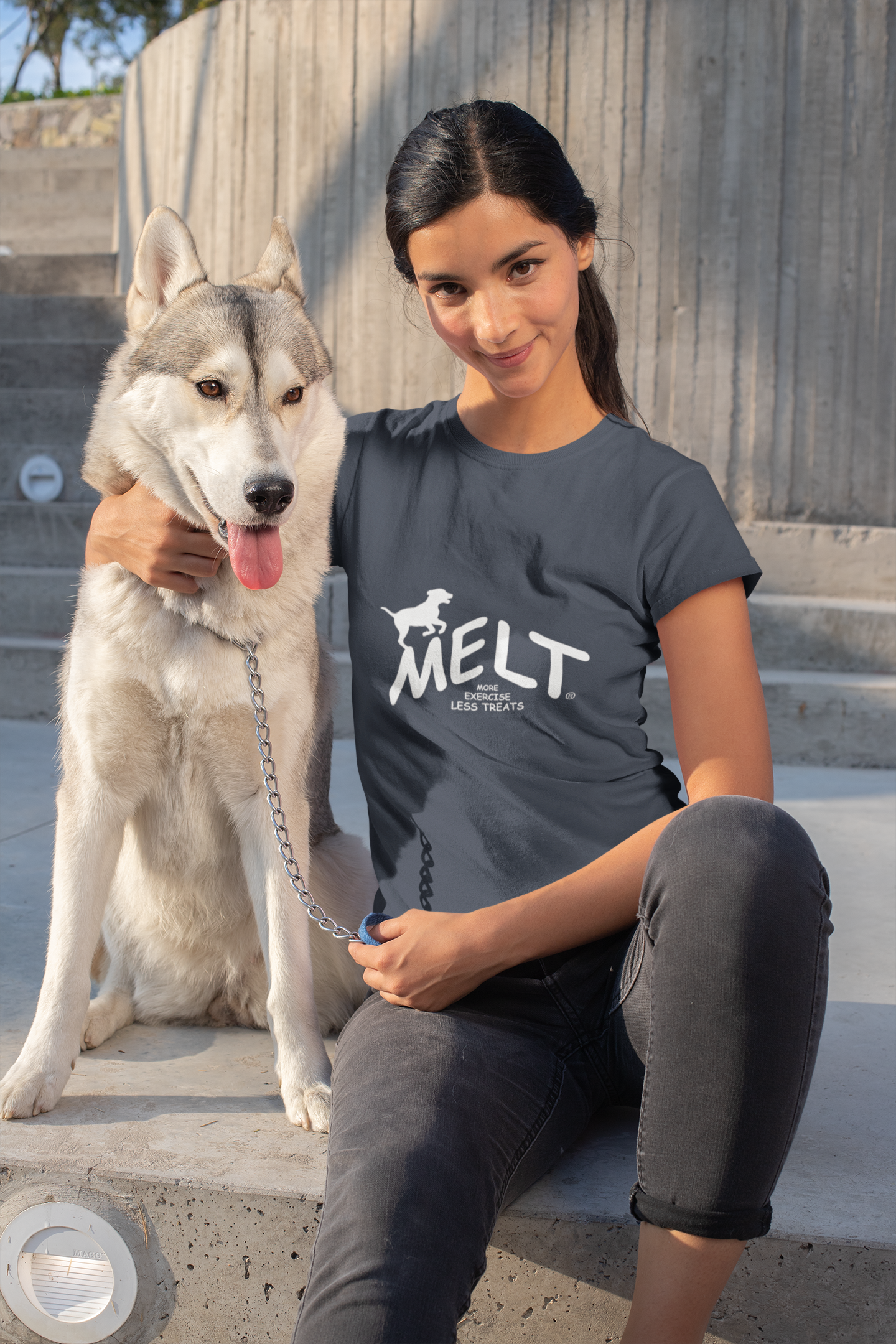 Women's Triblend Tee - MELT for dogs