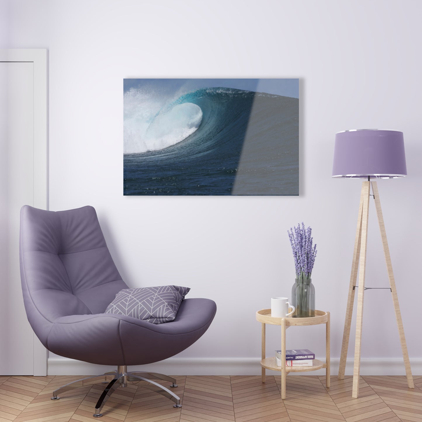 Acrylic Art - Wave (left)
