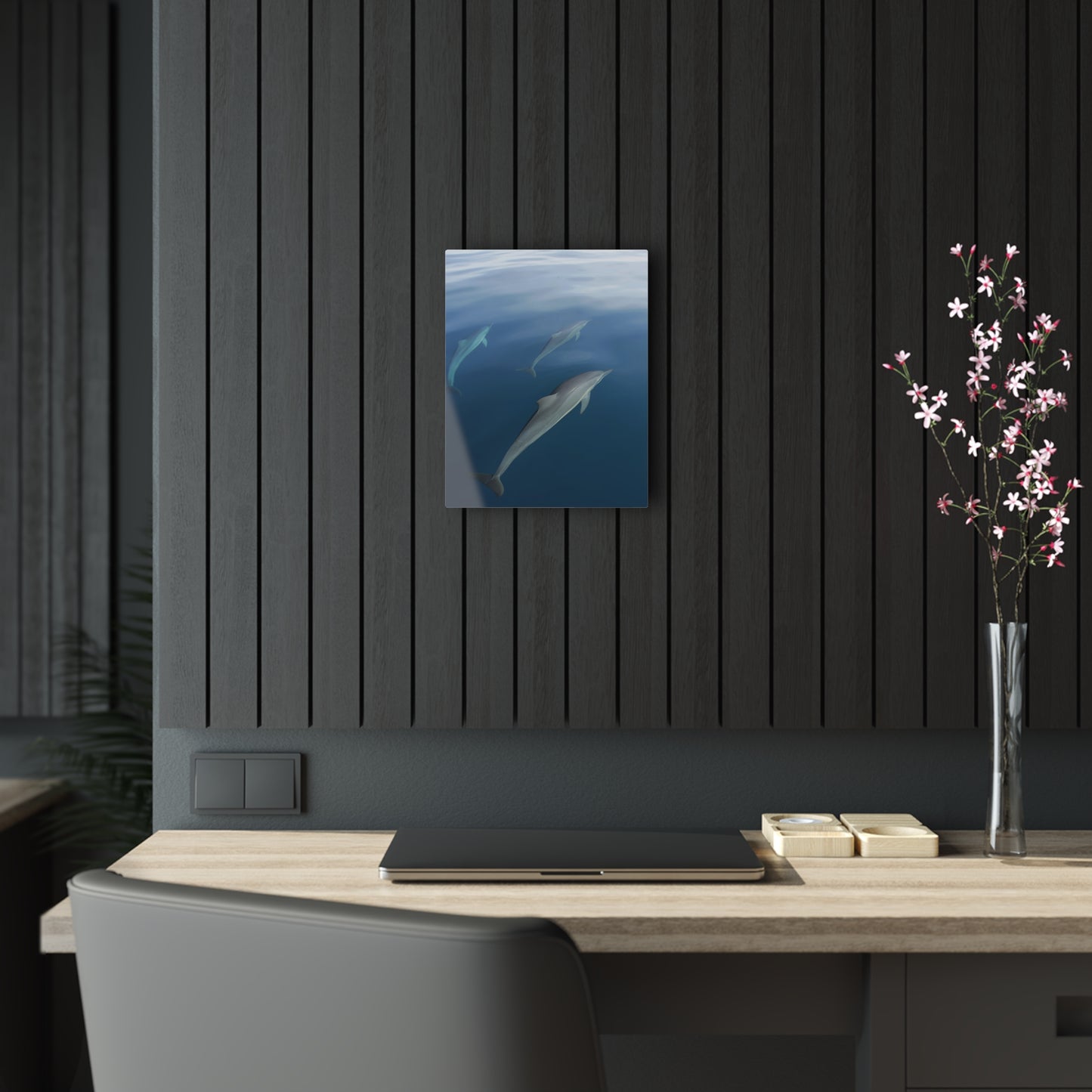 Acrylic Art - Dolphins (Fiji)