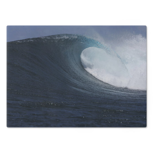 Cutting Board (glass) - Wave  (right)