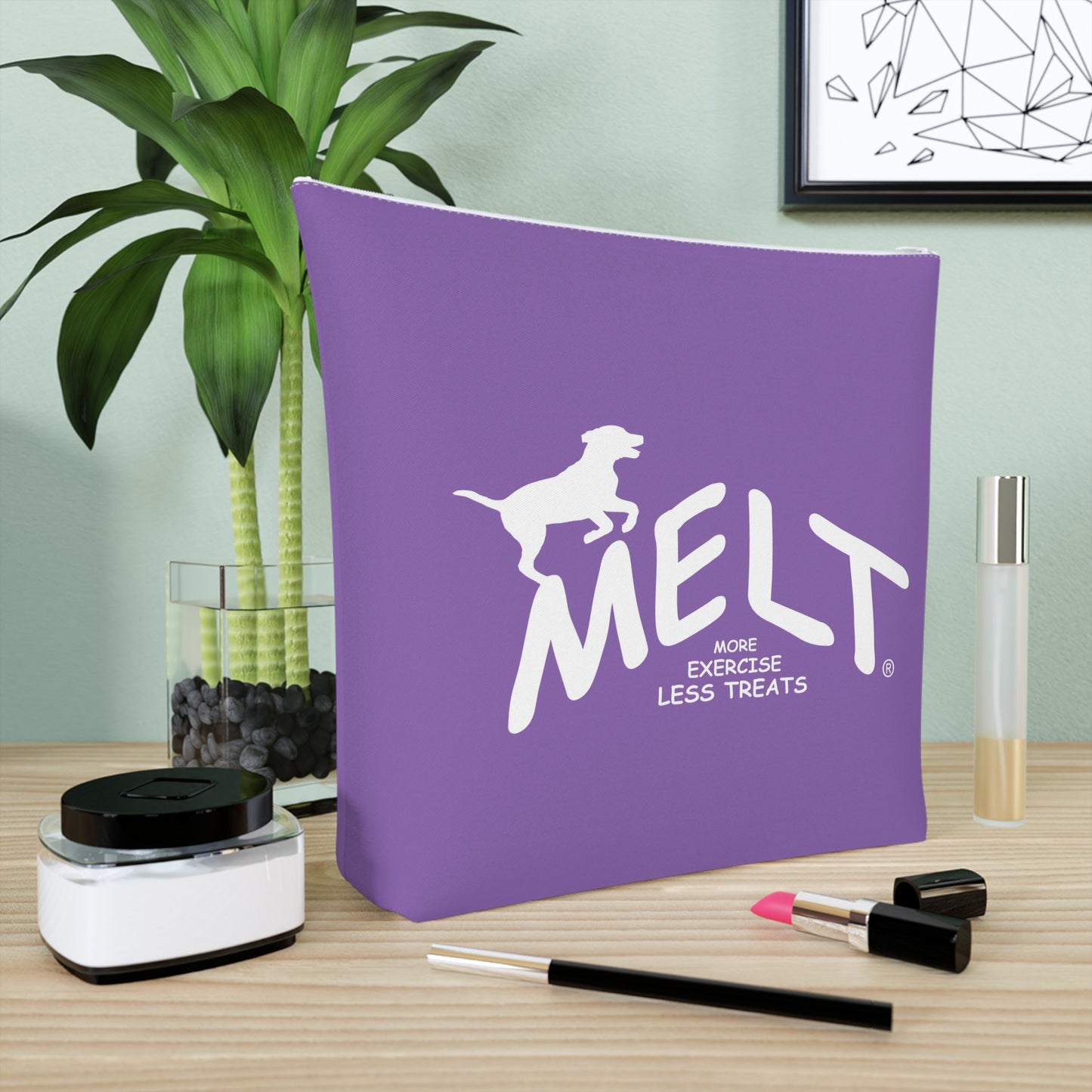 Cosmetic Bag - MELT for dogs  (purple)