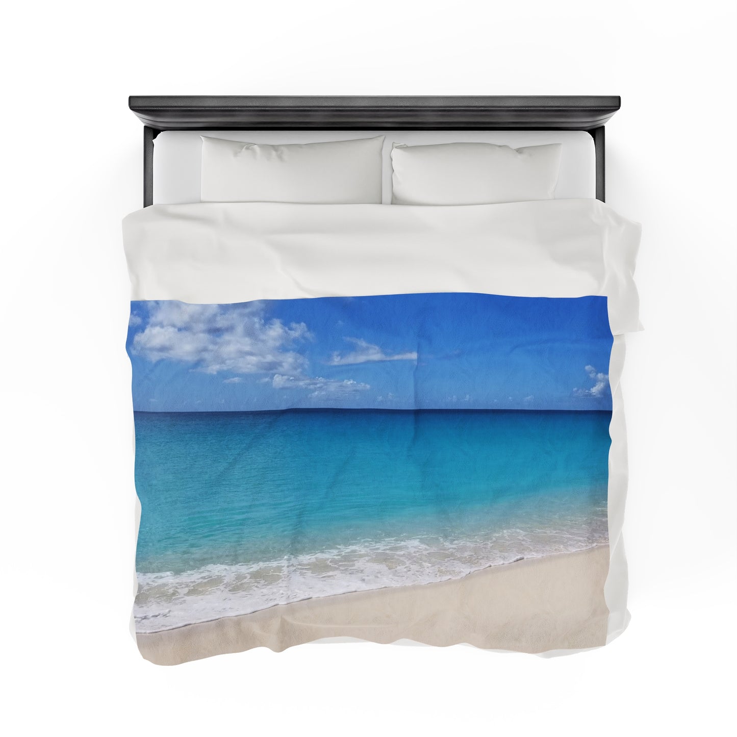 Blanket Velveteen Plush - Mullet Bay (St. Maarten)