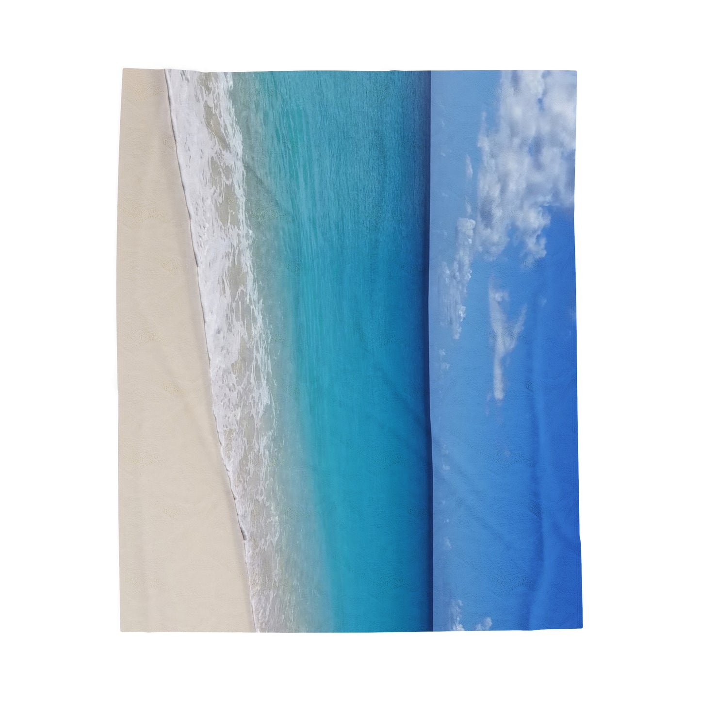Blanket Velveteen Plush - Mullet Bay (St. Maarten)