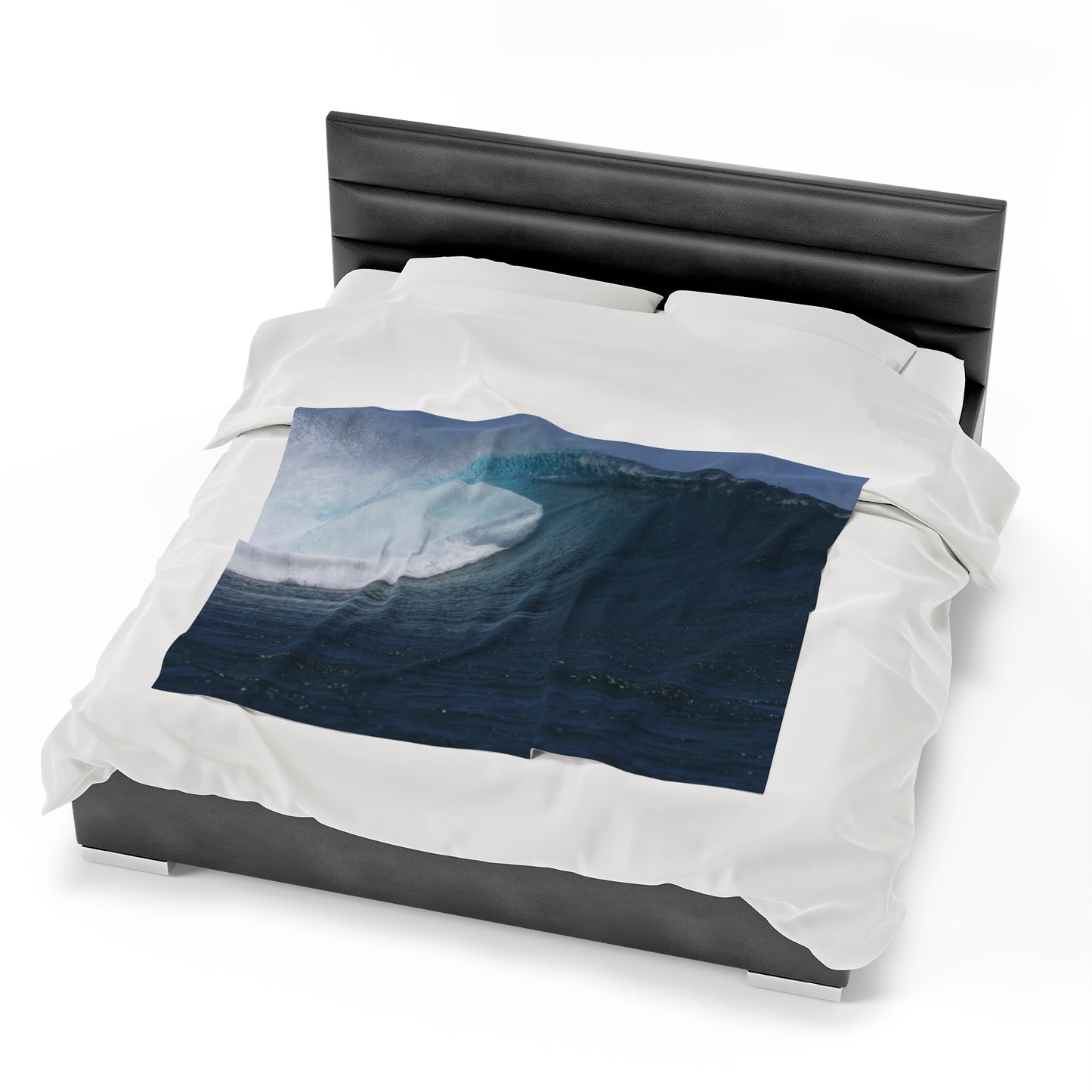 Blanket Velveteen Plush - Wave