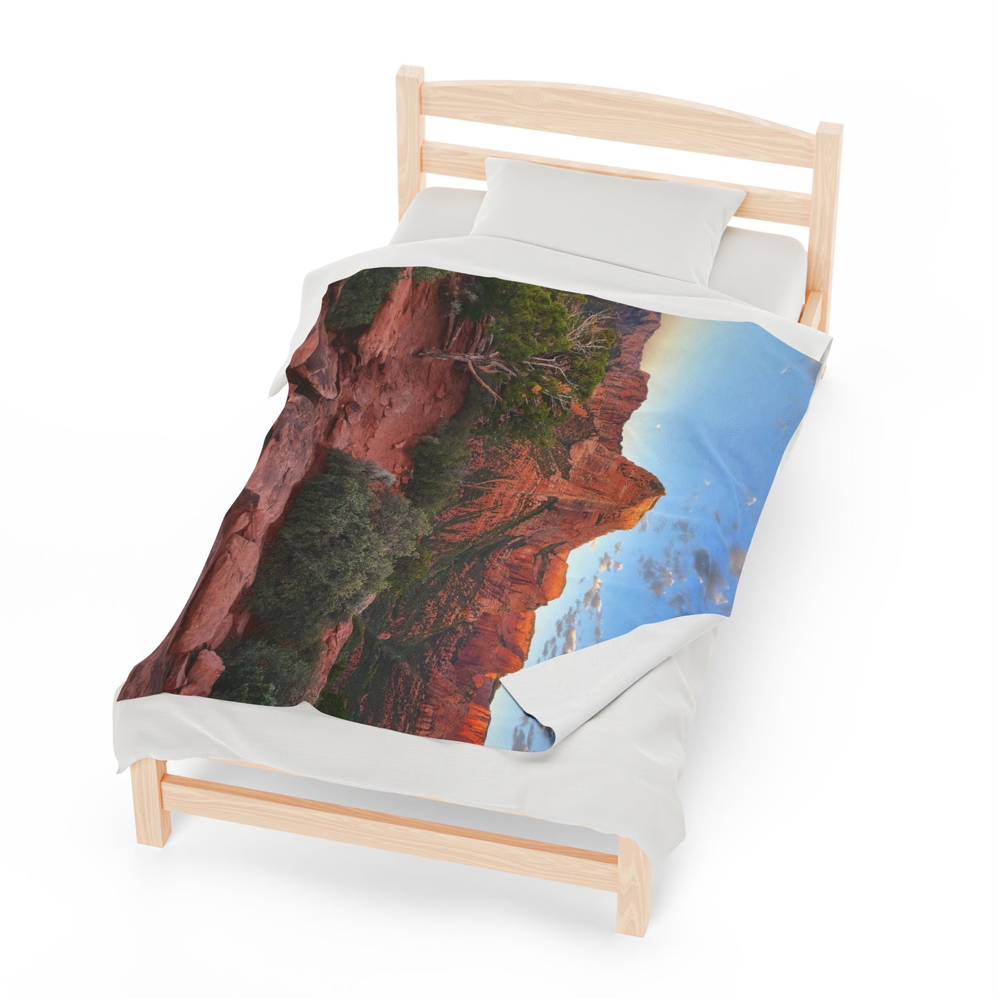 Blanket Velveteen Plush - Kolob Canyons in Zion National Park