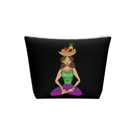 Cosmetic Bag - Yoga Lady1   (black)