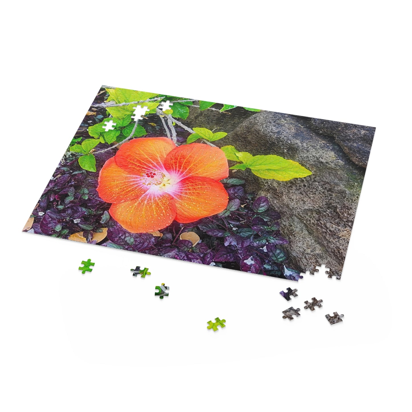 Puzzle - Hibiscus Flower in Hawaii  (3 sizes)