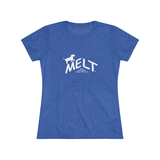 Women's Triblend Tee - MELT for dogs