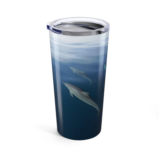 Tumbler (20oz) - Dolphins