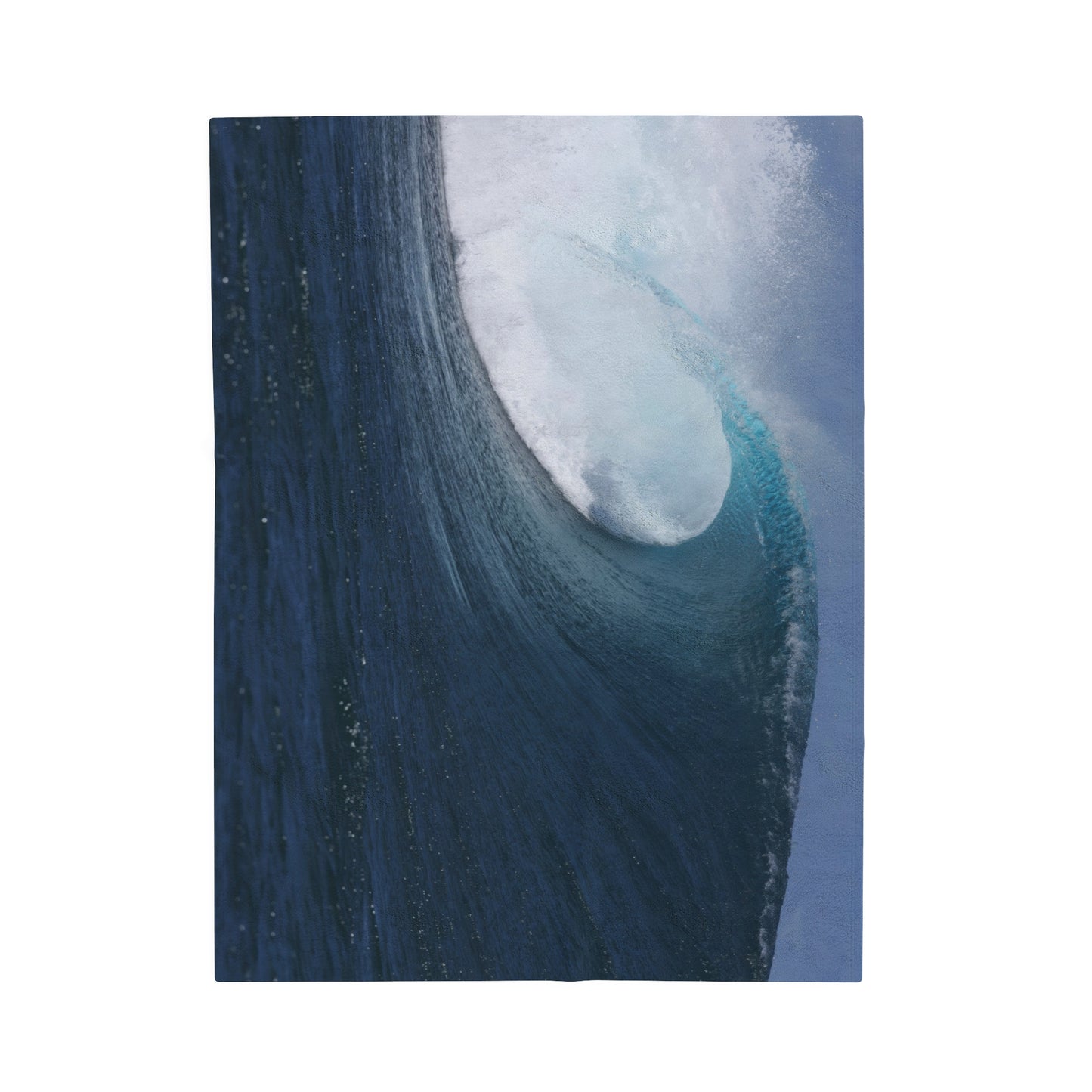 Blanket Velveteen Plush - Wave