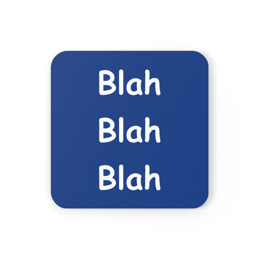 Coaster - Blah Blah Blah (blue)