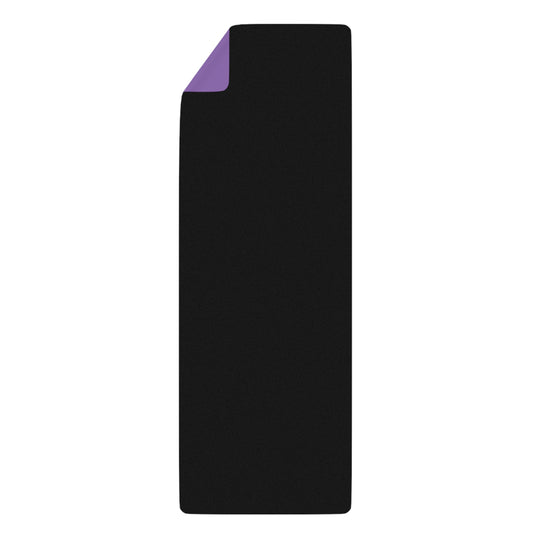 Yoga Mat - Yoga Lady1 (purple mat)