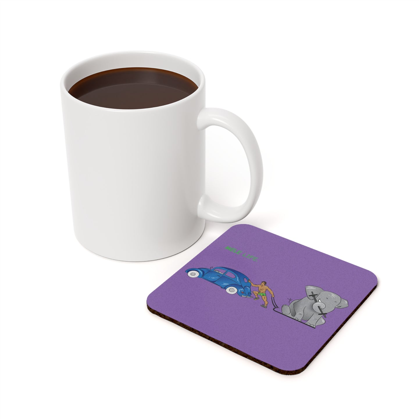 Coaster - Strong Brown Man  (purple)