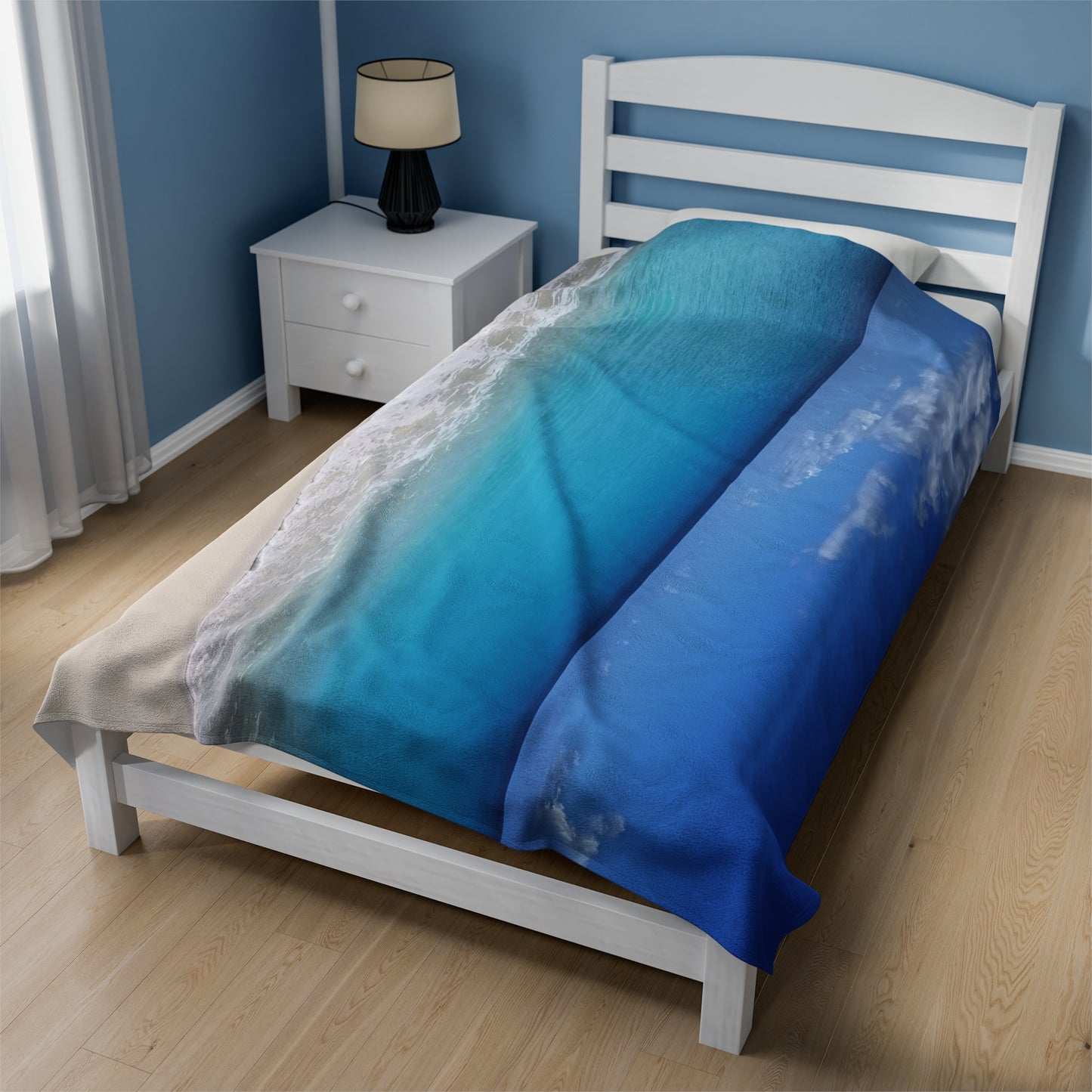 Blanket Velveteen Plush - Mullet Bay (St. Maarten)