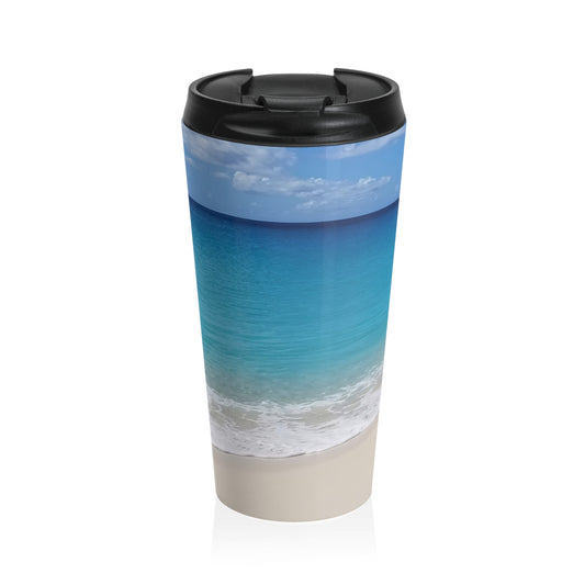 Travel Mug (15oz) - Beach Paradise