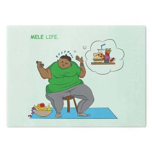 Cutting Board (glass) - Self Discipline