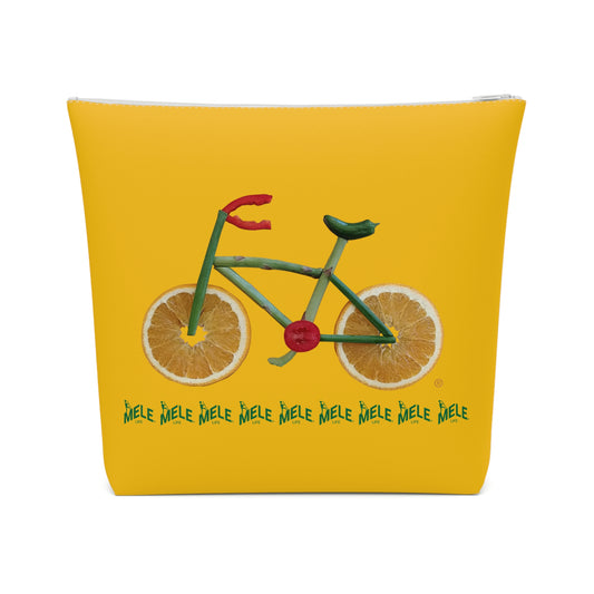Cosmetic Bag - Veggie Bike  (yellow)