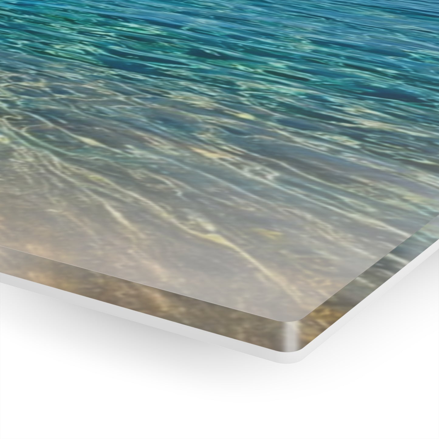 Acrylic Art - Ocean around the island of Maui