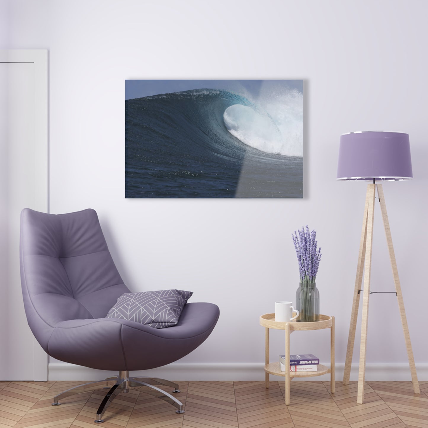 Acrylic Art - Wave (right)