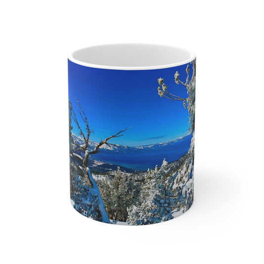 Coffee Mug - Lake Tahoe in Winter