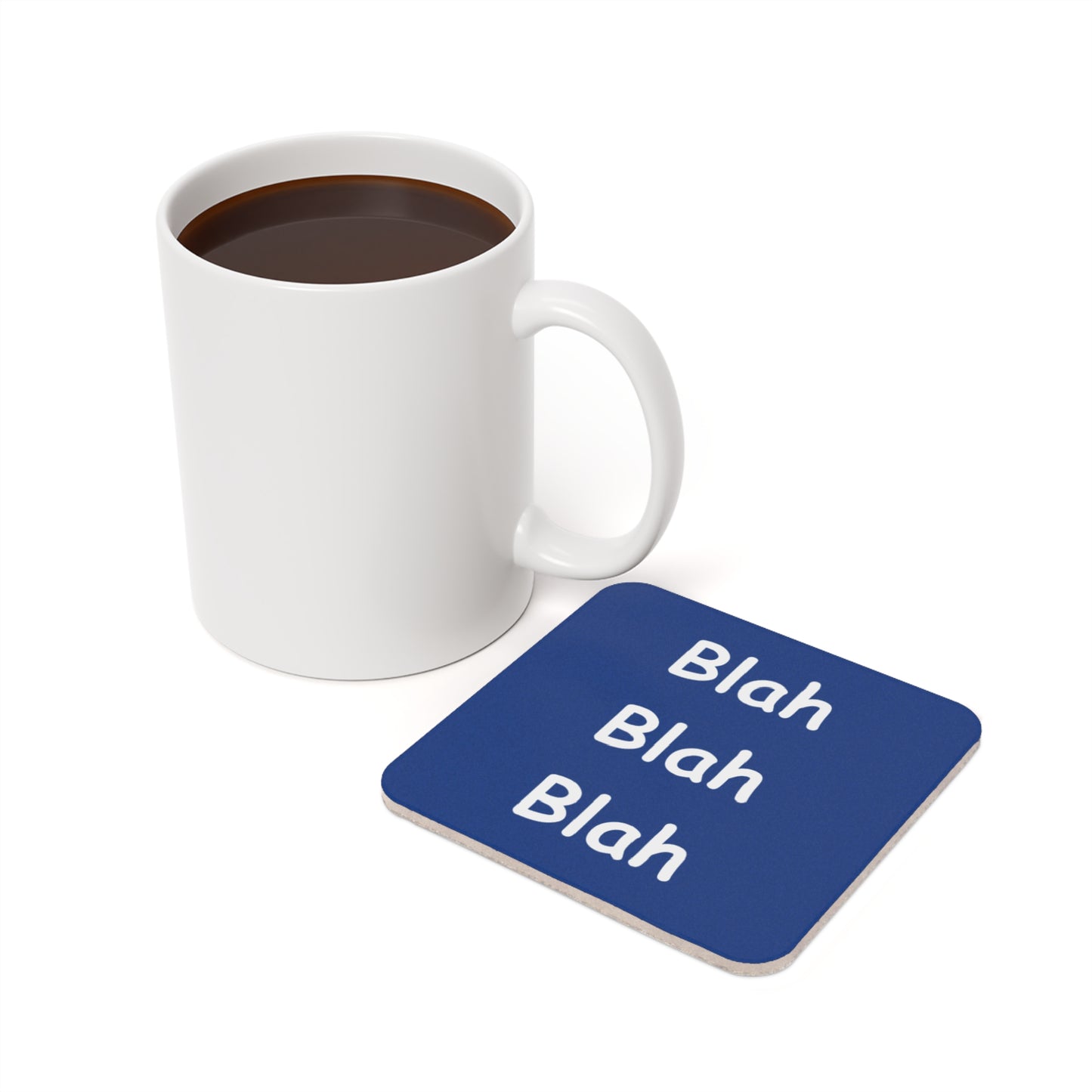 Coaster - Blah Blah Blah (blue)