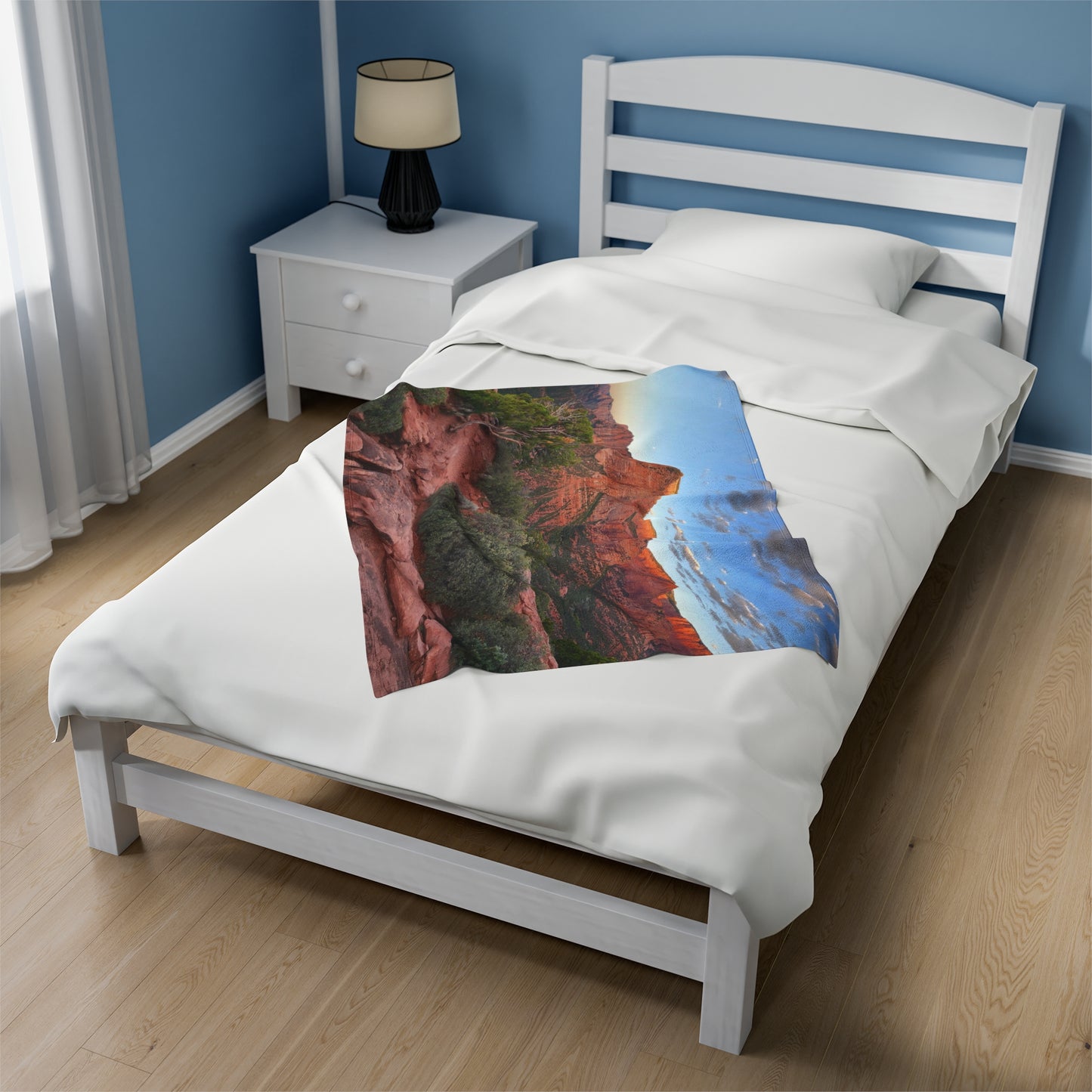 Blanket Velveteen Plush - Kolob Canyons in Zion National Park