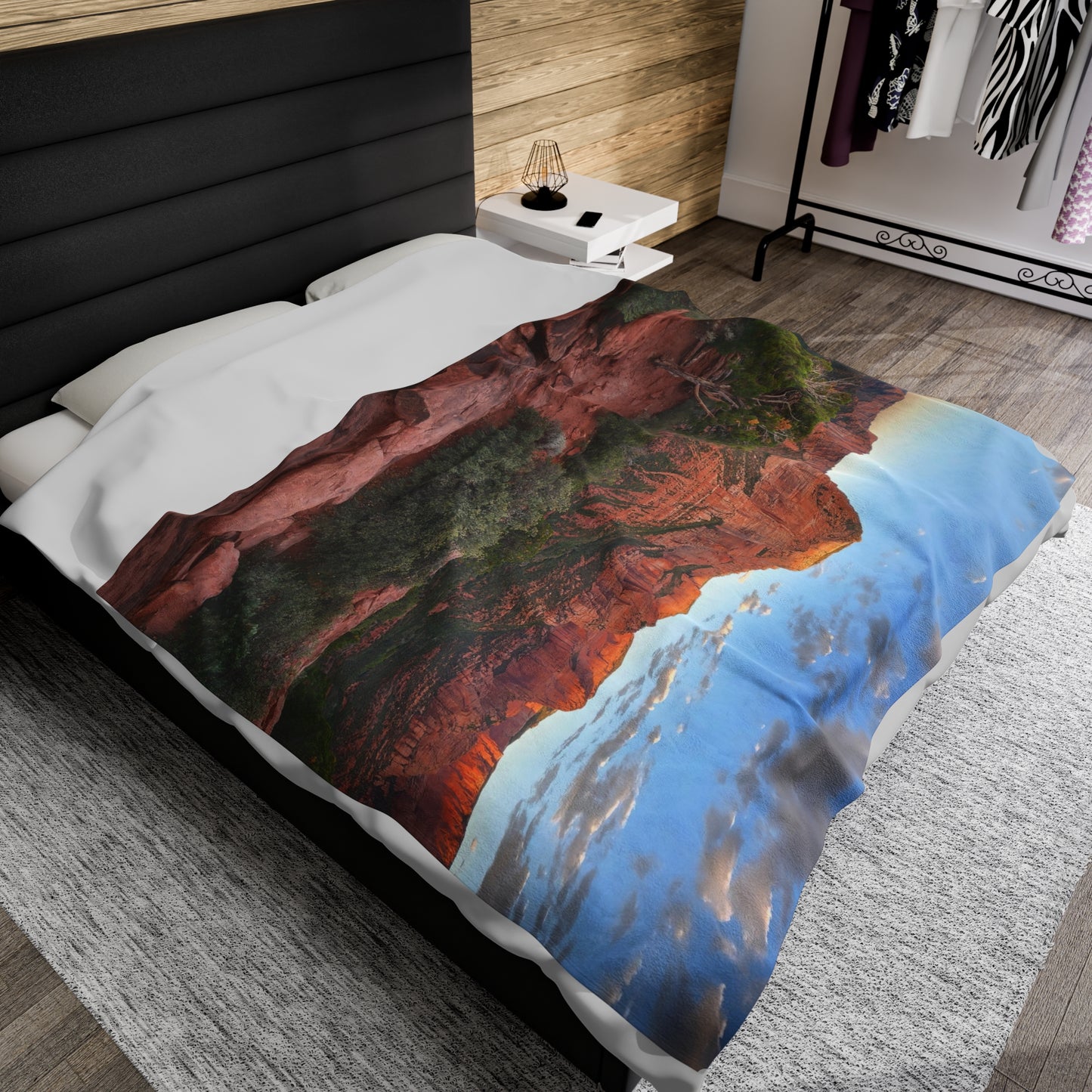 Blanket Velveteen Plush - Kolob Canyons in Zion National Park