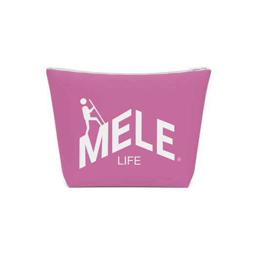 Cosmetic Bag - MELE LIFE logo   (pink)