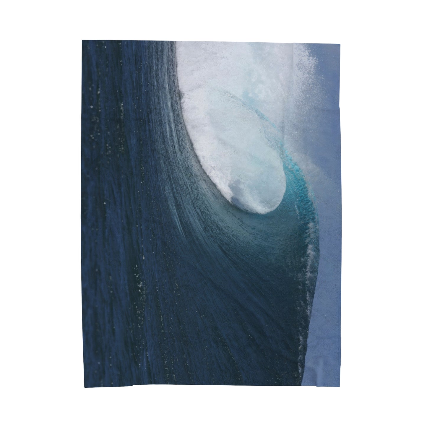 Blanket Velveteen Plush - Wave
