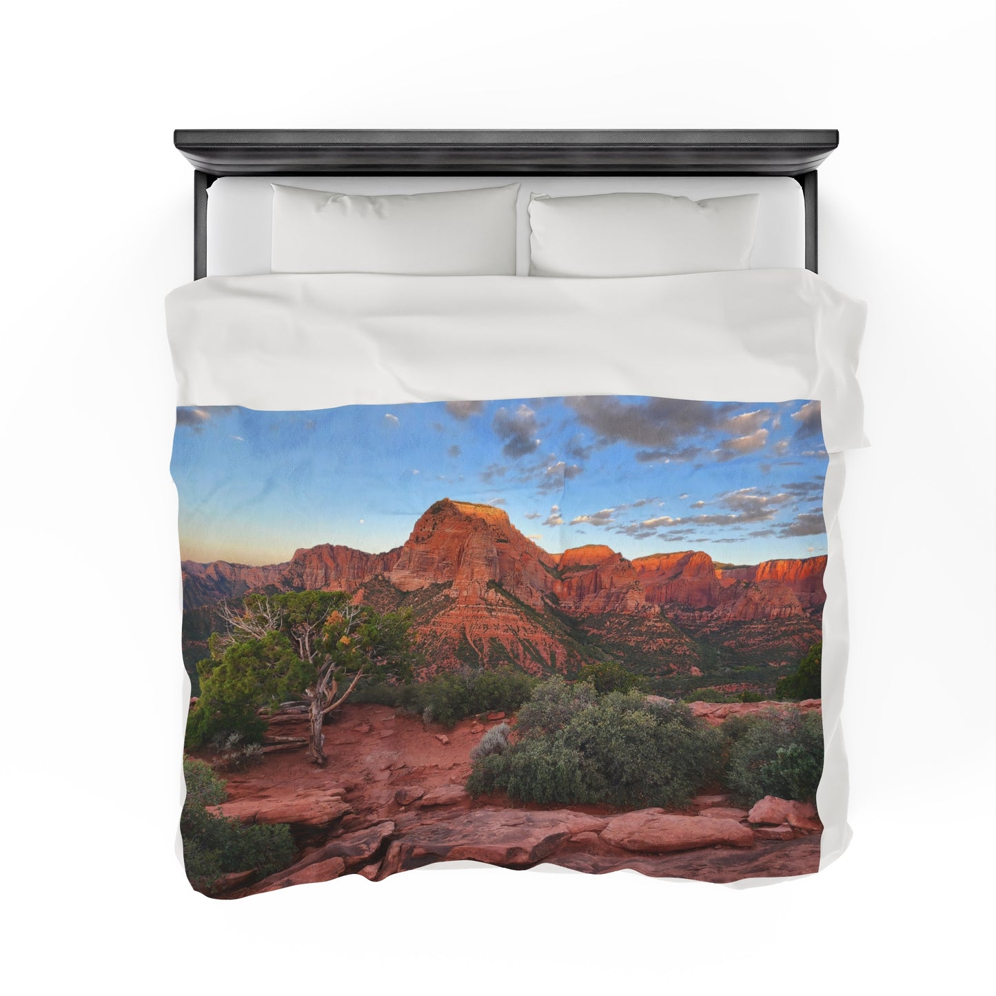 Blanket Velveteen Plush - Kolob Canyons in Zion National Park
