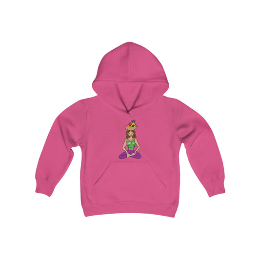 Hooded Sweatshirt (Kids) - Yoga Lady1