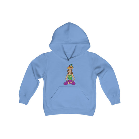 Hooded Sweatshirt (Kids) - Yoga Lady1