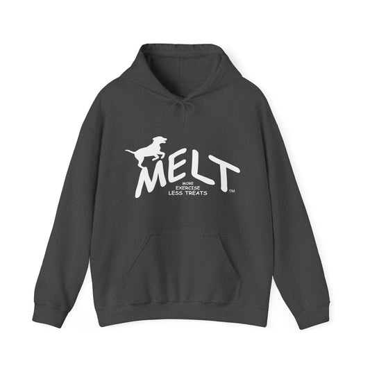 Hooded Sweatshirt (unisex) - MELT  (white)